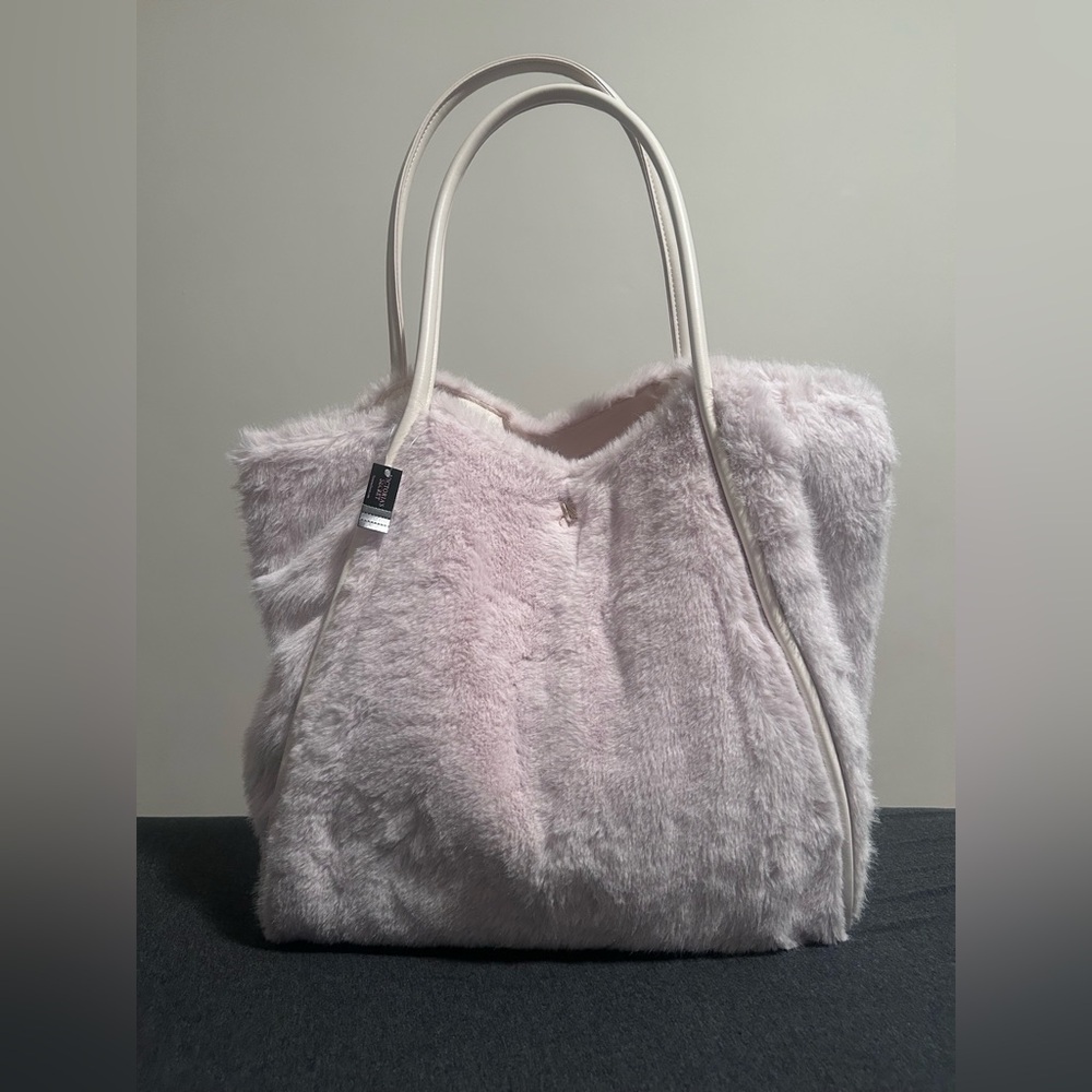 Victoria’s Secret Faux-Fur Tote Bag